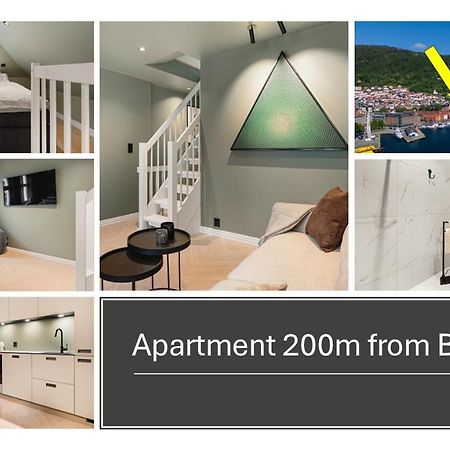 Bryggen // Floyen Apartments Bergen Ngoại thất bức ảnh