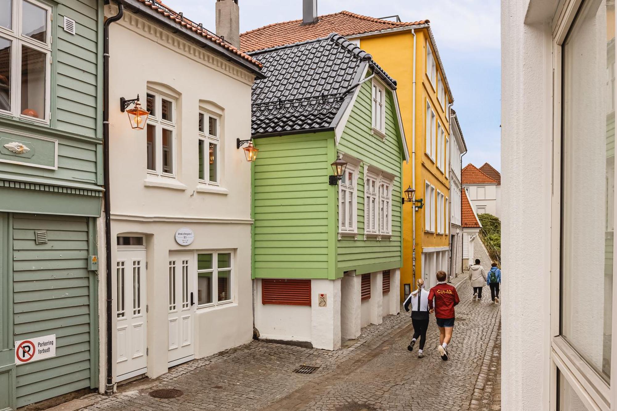 Bryggen // Floyen Apartments Bergen Ngoại thất bức ảnh